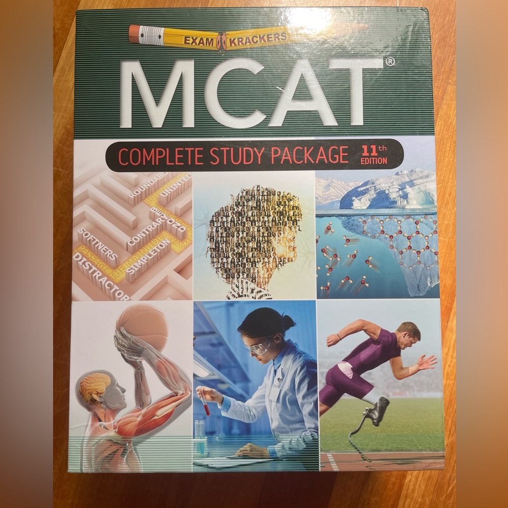 MCAT Bundle!! Exam Krackers Books, Kaplan Flash Cards, Next Step CARS Passages